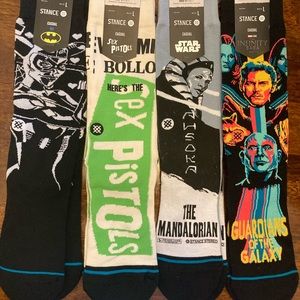 Mens L stance socks lot